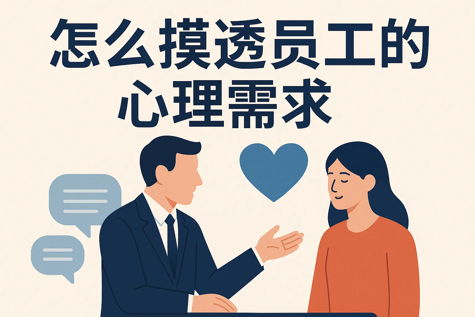 怎么摸透员工的心理需求