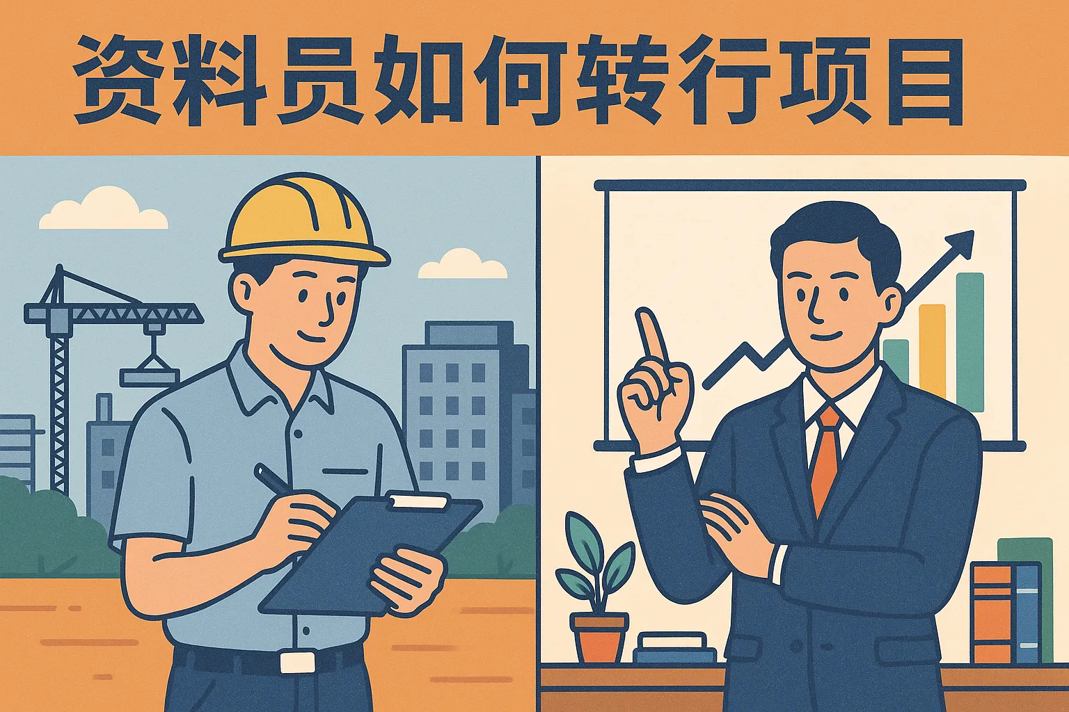 资料员如何转行项目经理