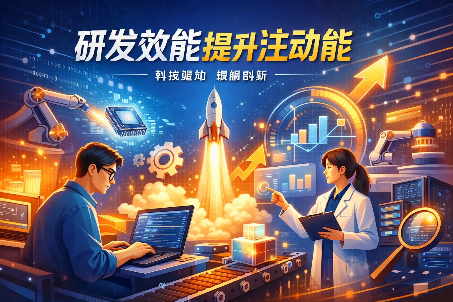 研发效能提升注动能