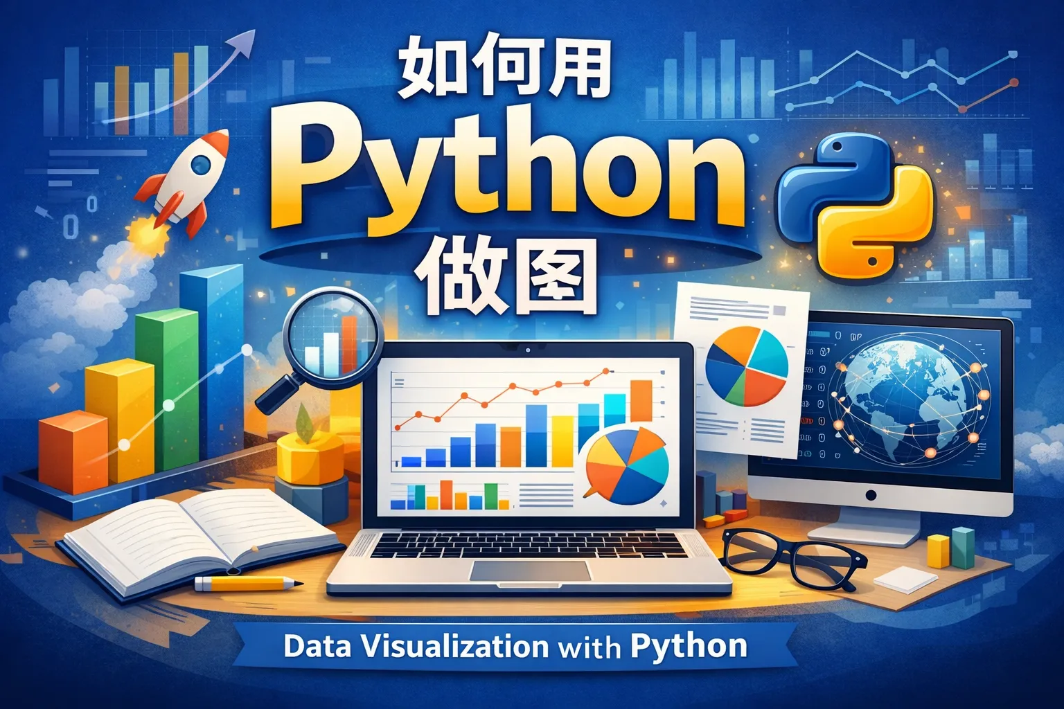 如何用python做图