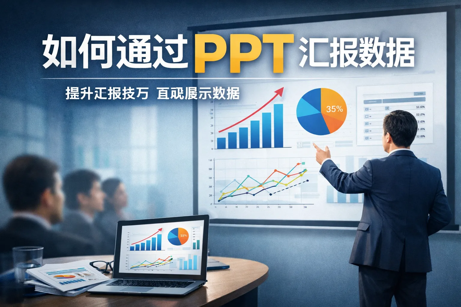 如何通过ppt汇报数据
