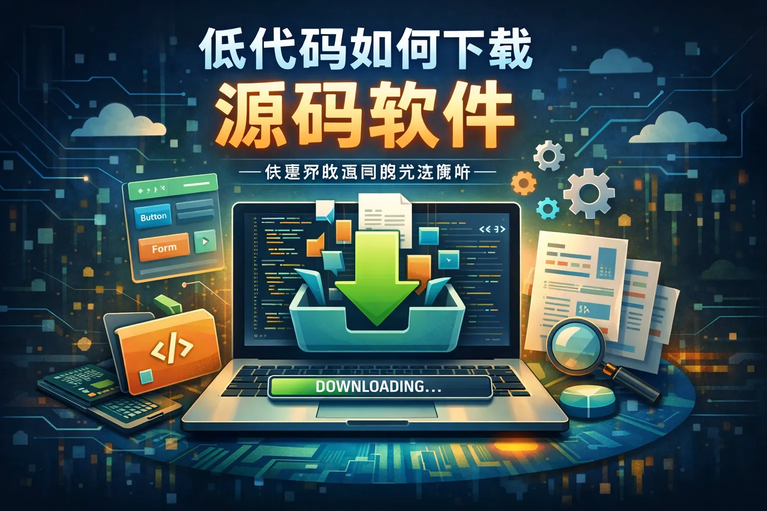 低代码如何下载源码软件