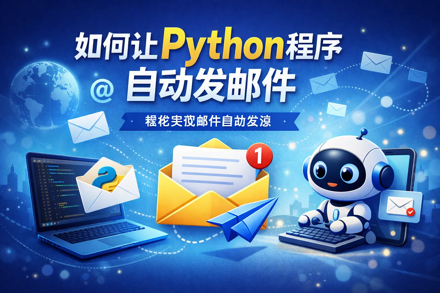 如何让python程序自动发邮件