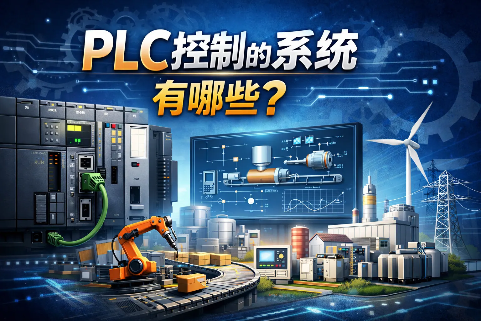 plc控制的系统有哪些
