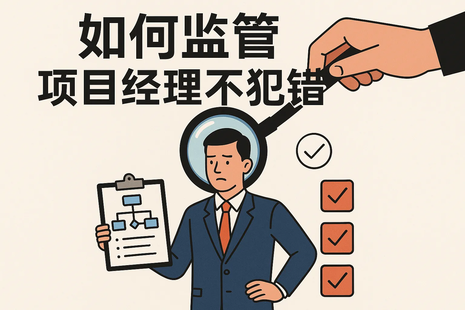 如何监管项目经理不犯错