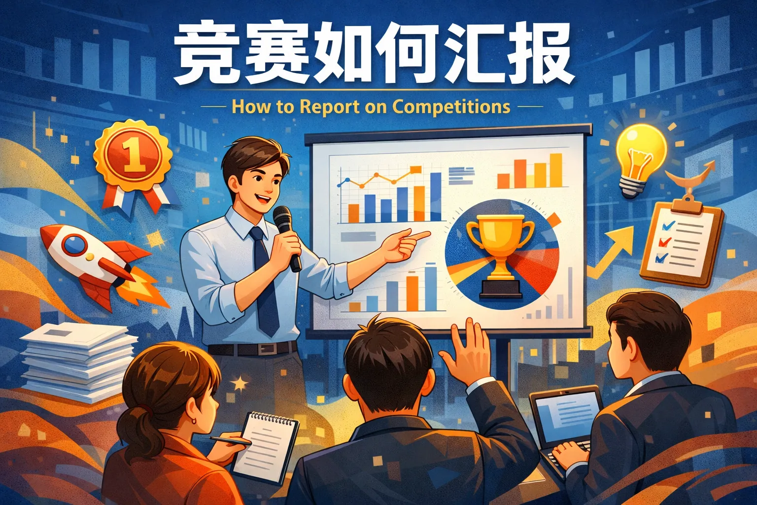 竞赛如何汇报