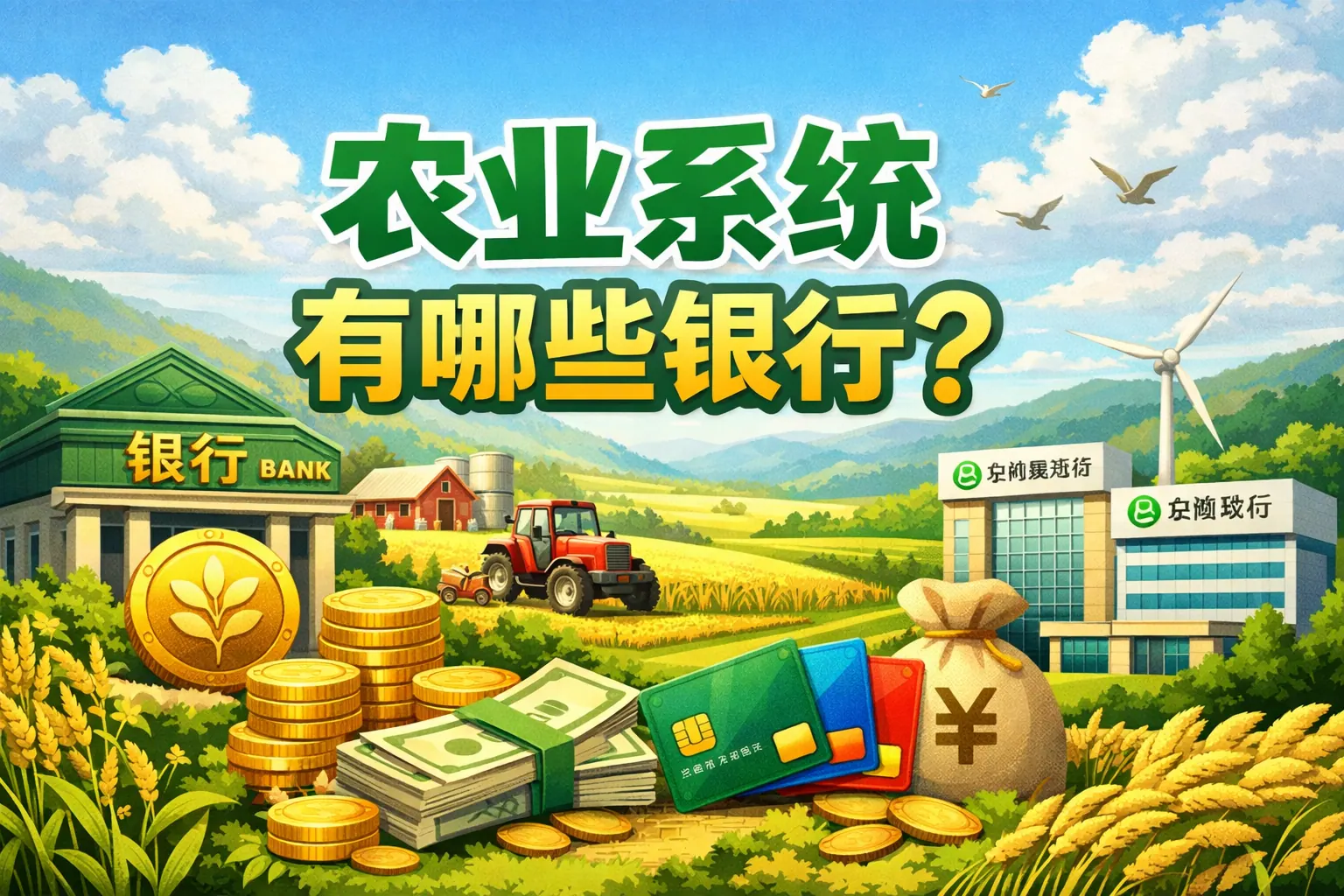农业系统有哪些银行