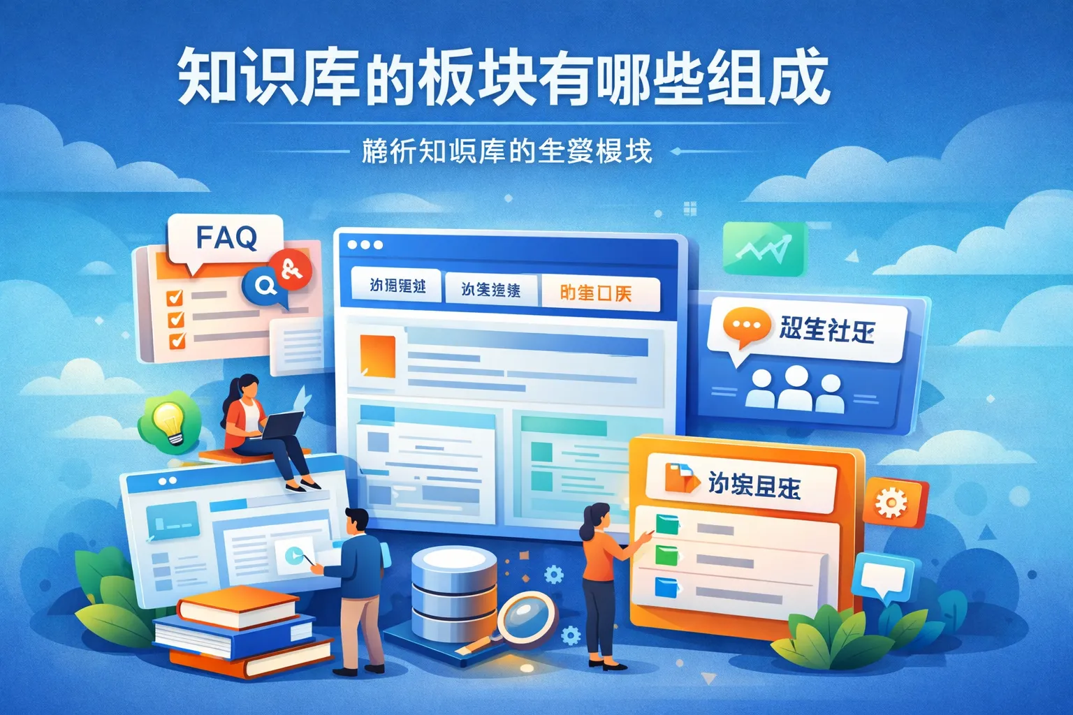知识库的板块有哪些组成
