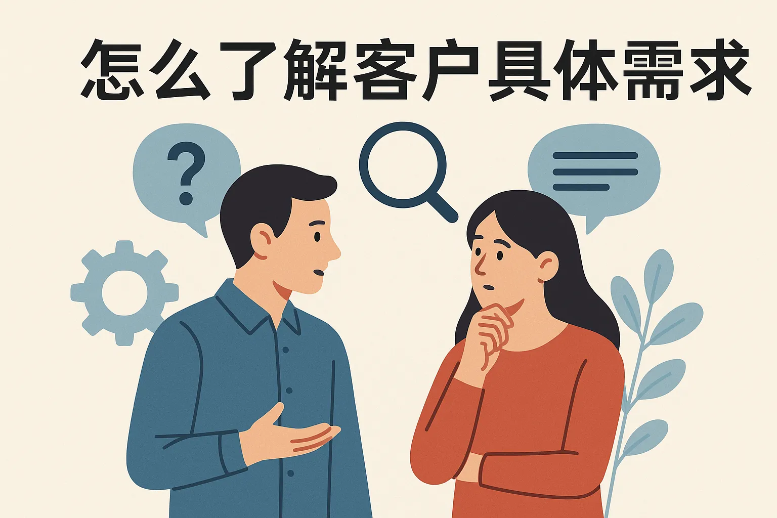 怎么了解客户具体需求