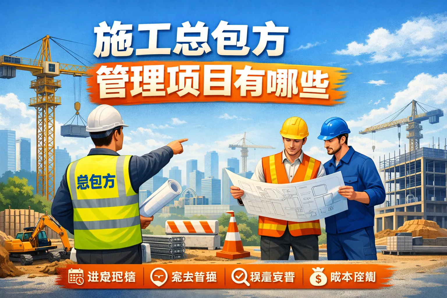 施工总包方管理项目有哪些