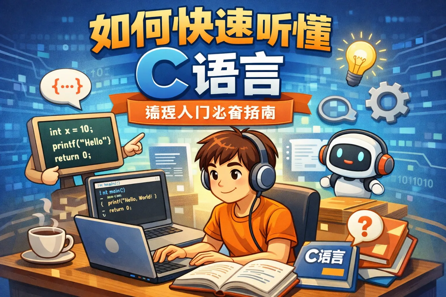 如何快速听懂c语言