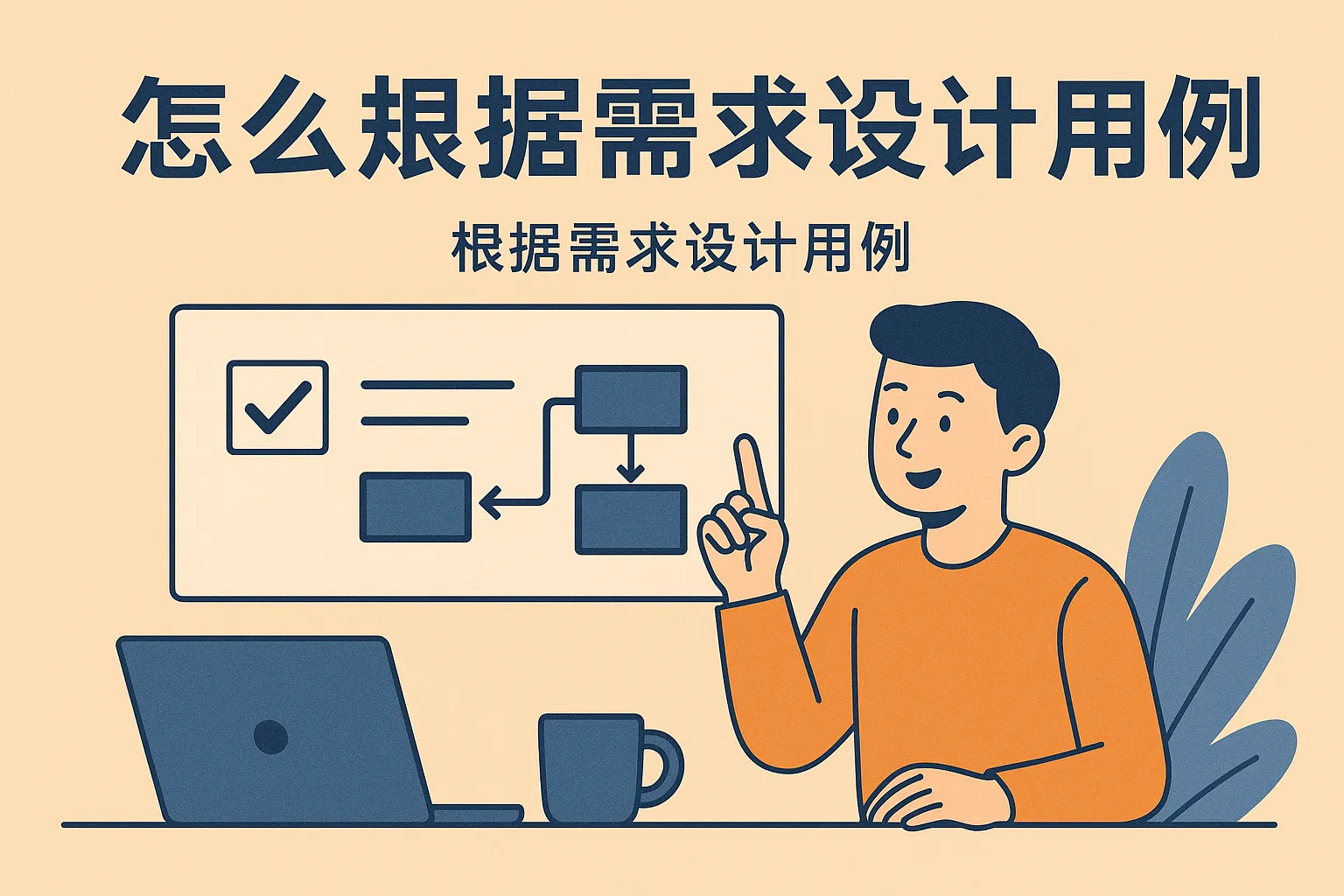 怎么根据需求设计用例