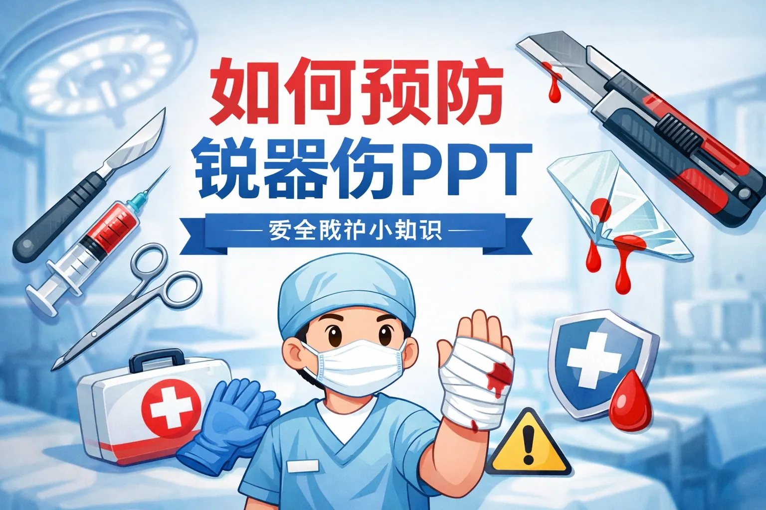如何预防锐器ppt