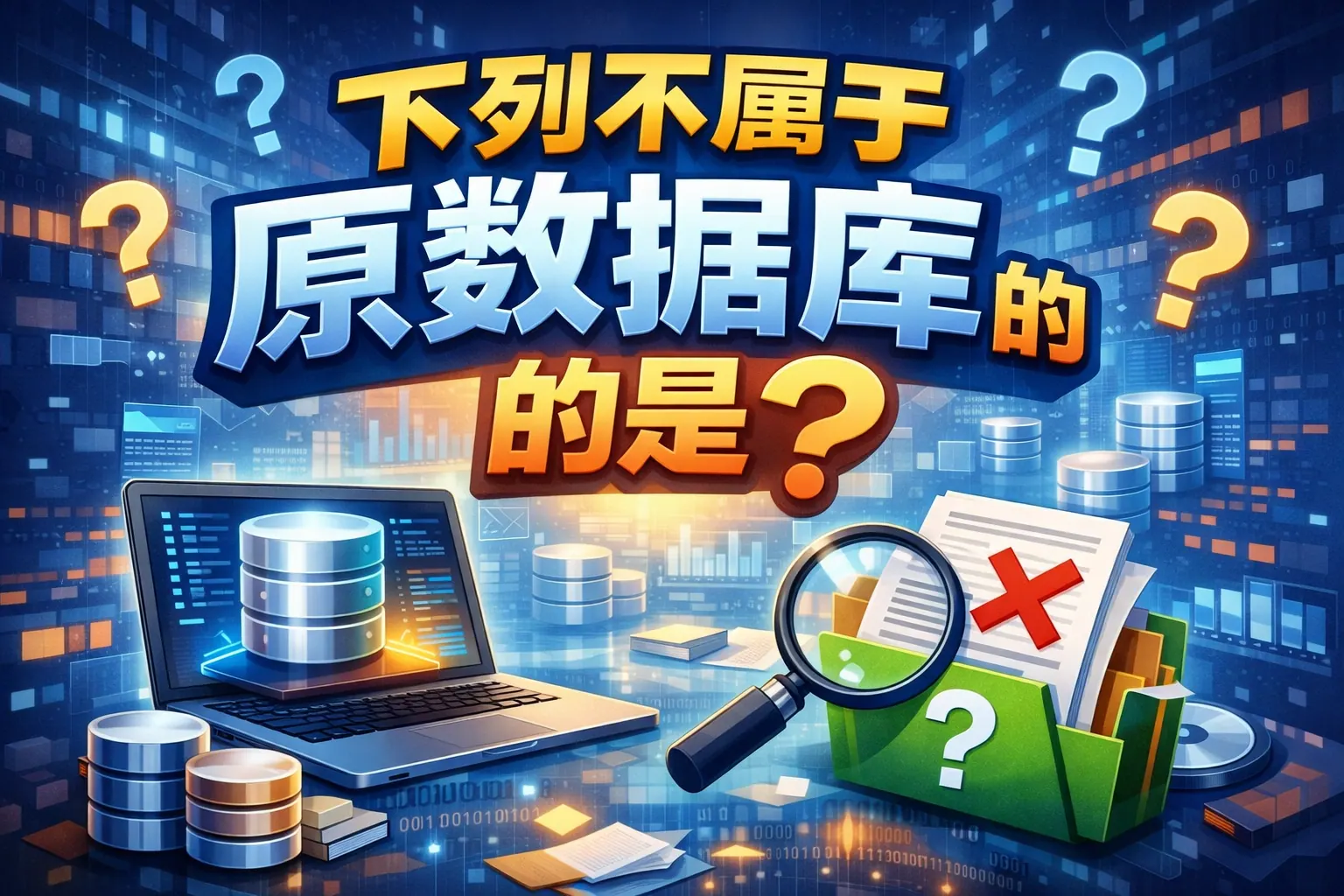 下列不属于原数据库的是