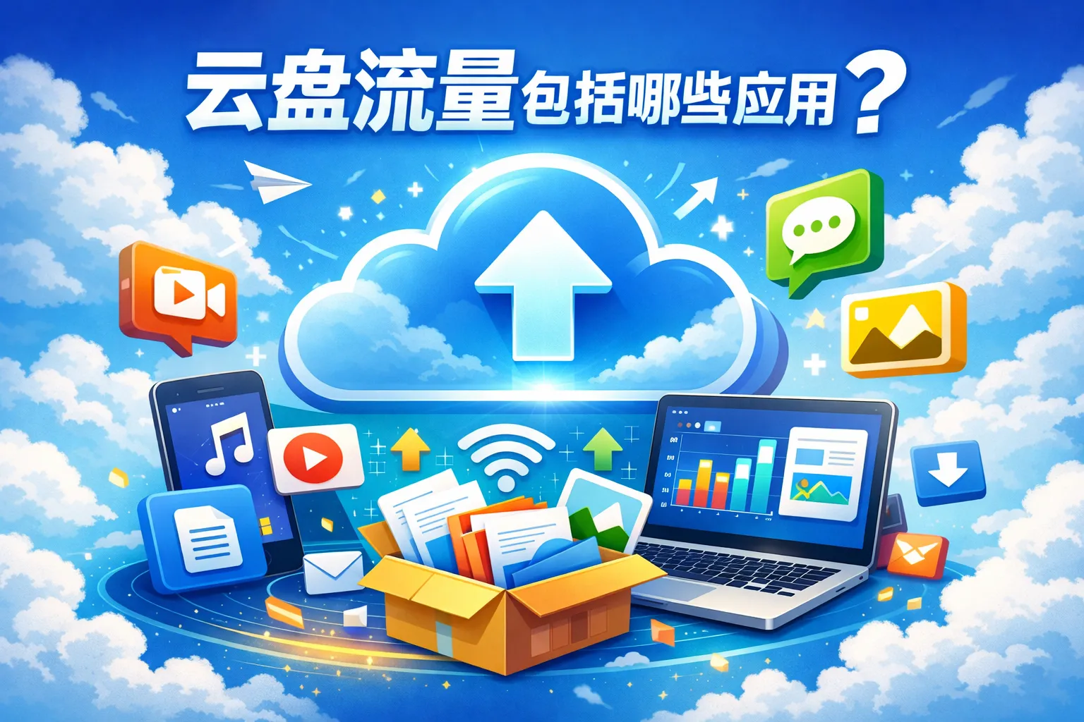 云盘流量包括哪些应用