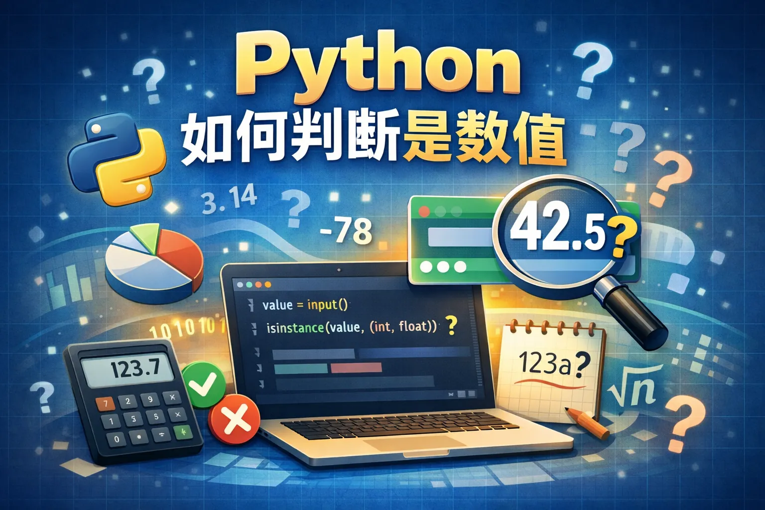 python如何判断是数值