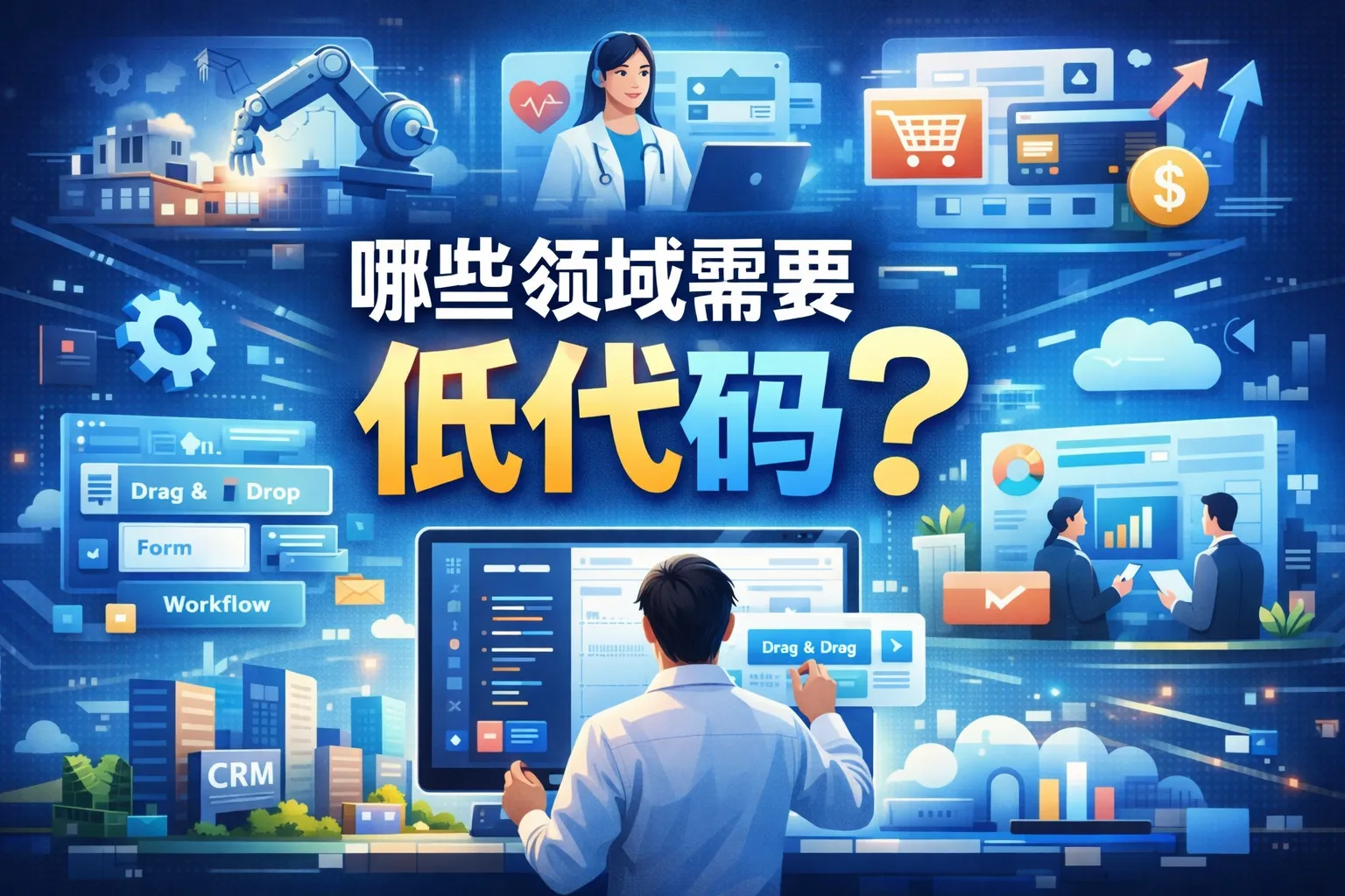 哪些领域需要低代码