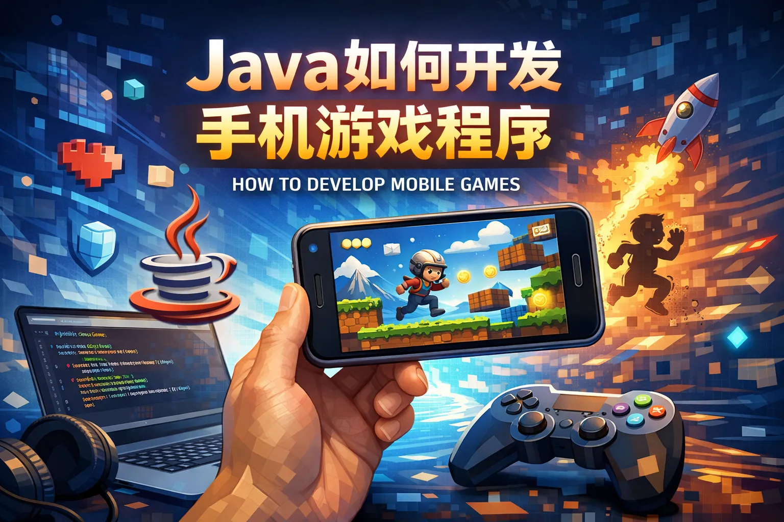 java如何开发手机游戏程序