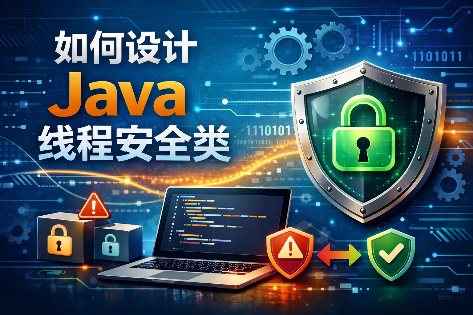 如何设计java线程安全类