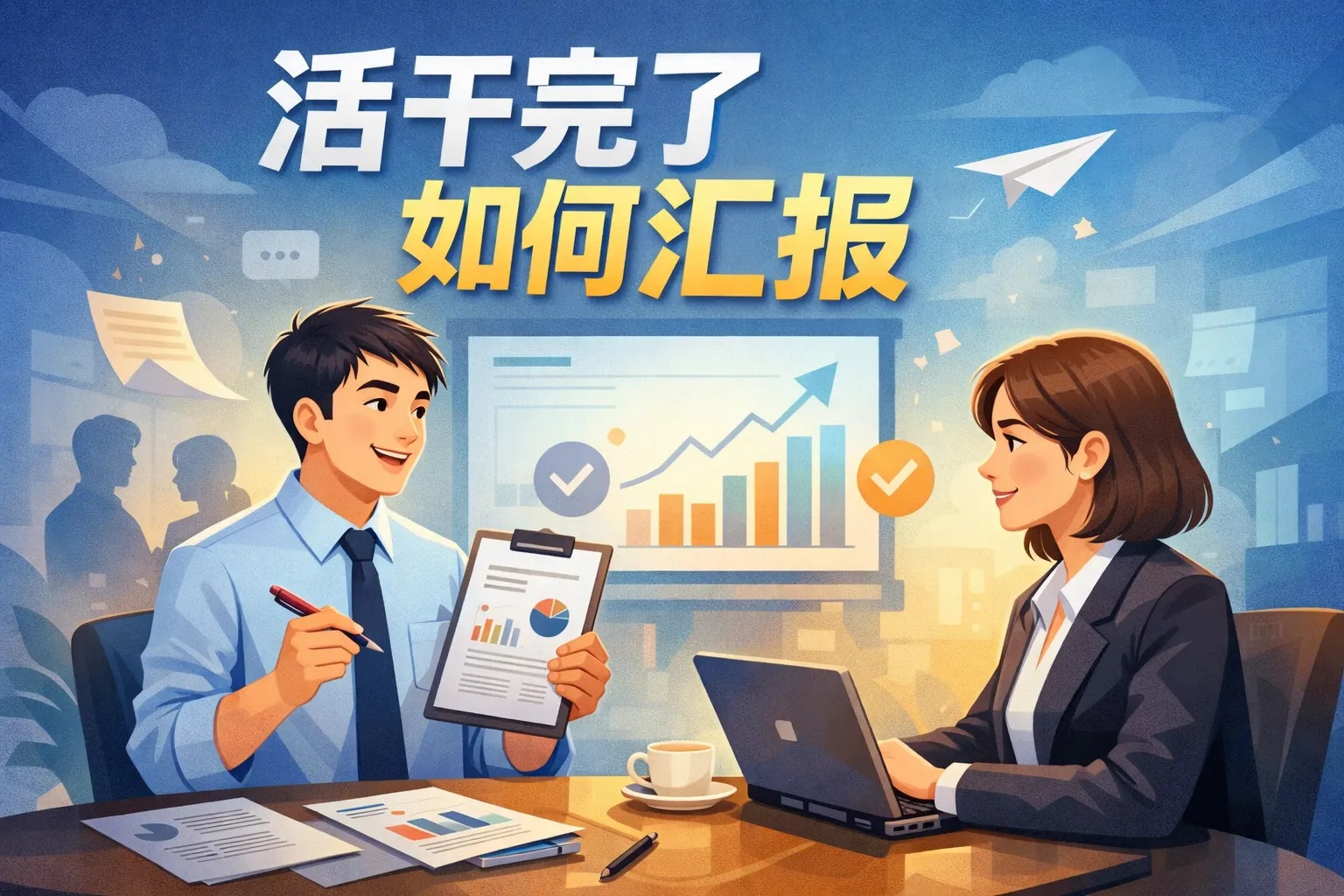 活干完了如何汇报