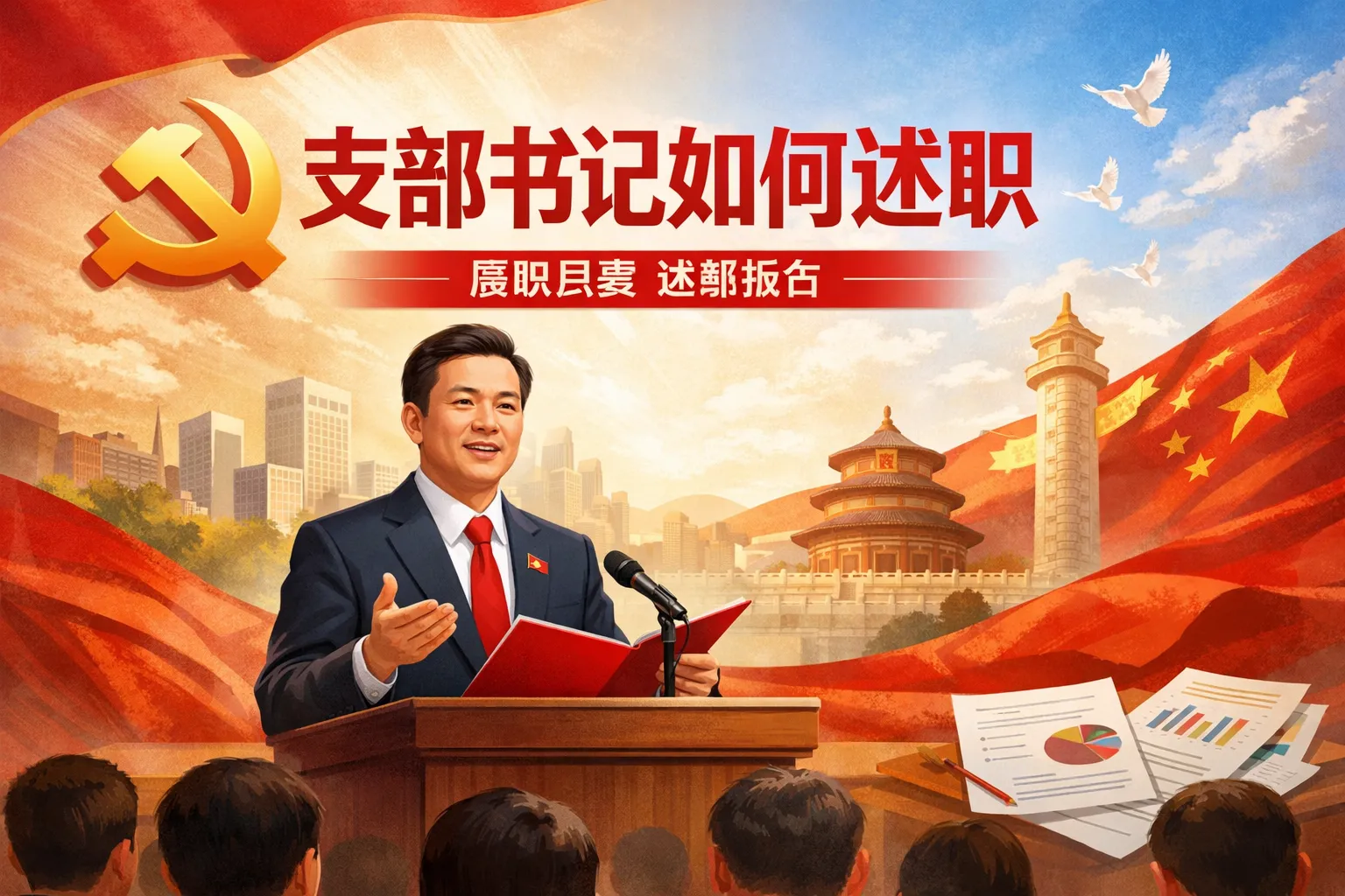 支部书记如何述职