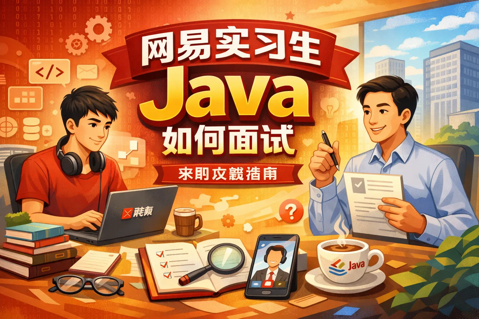 网易实习生java如何面试