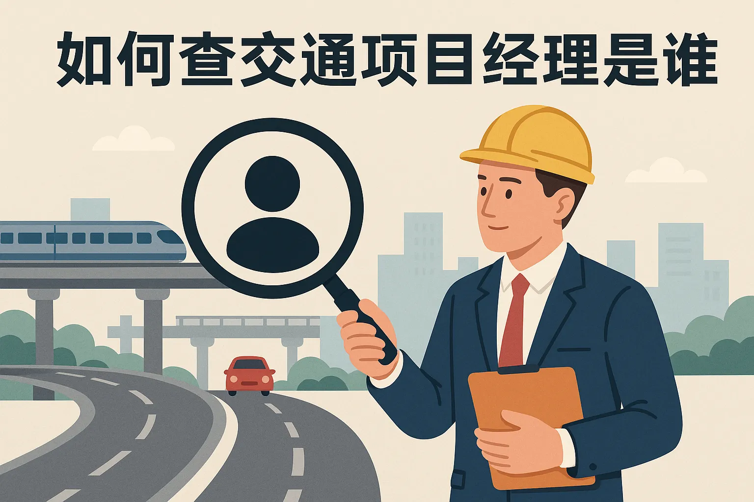 如何查交通项目经理是谁