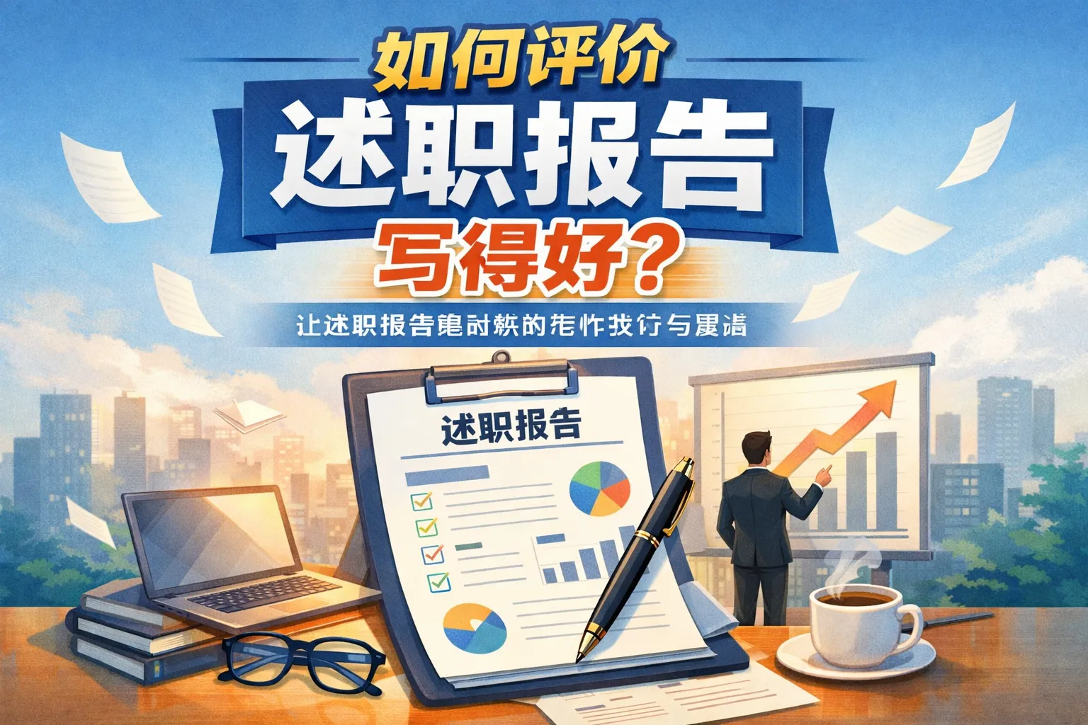 如何评价述职报告写得好