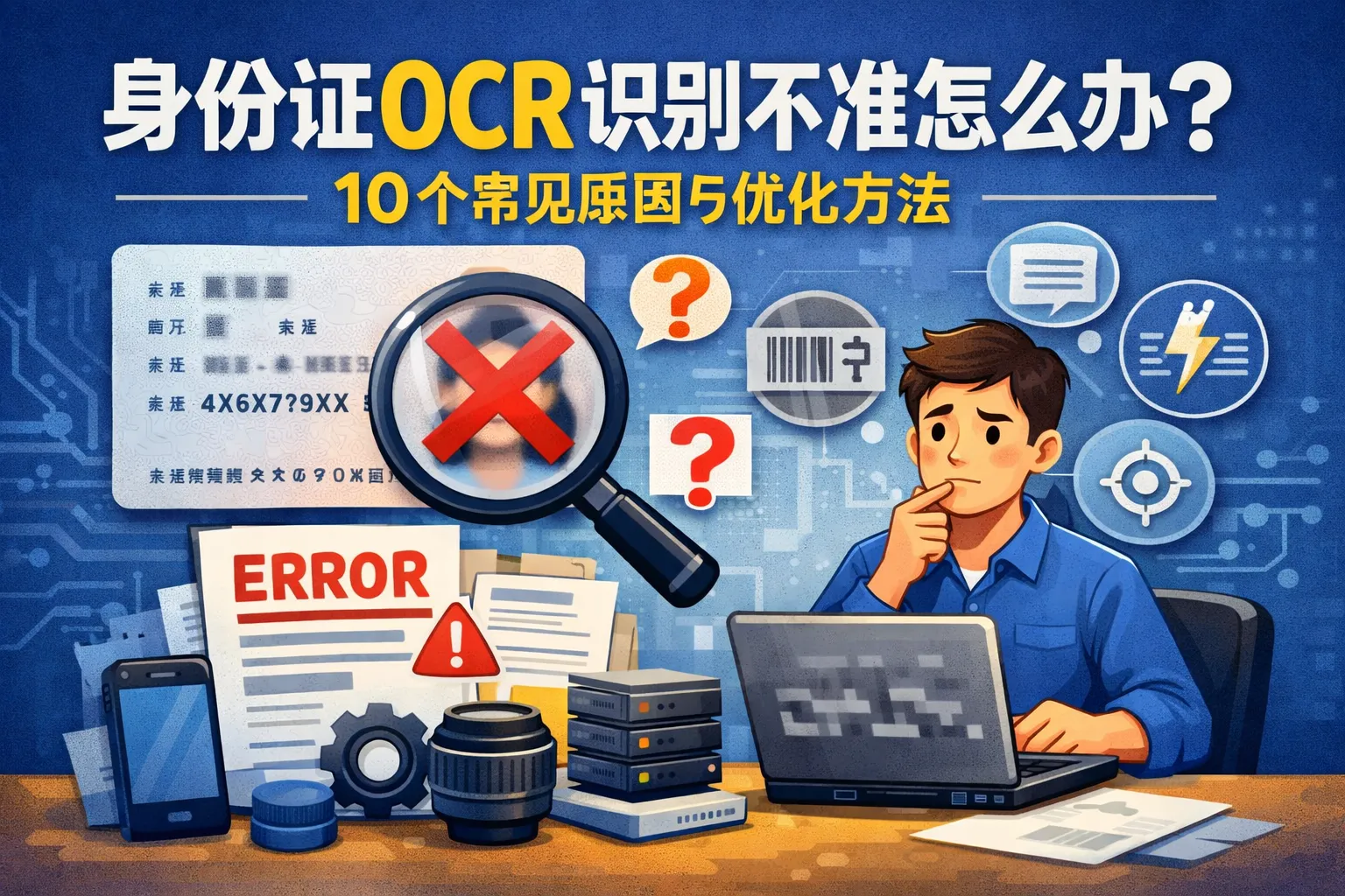 身份证OCR识别不准怎么办?10个常见原因与优化方法