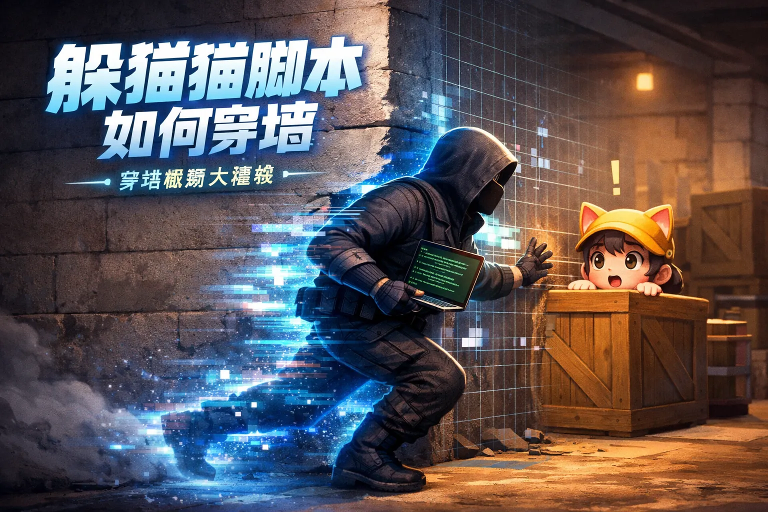 躲猫猫脚本如何穿墙
