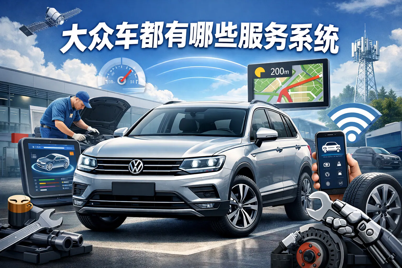 大众车都有哪些服务系统