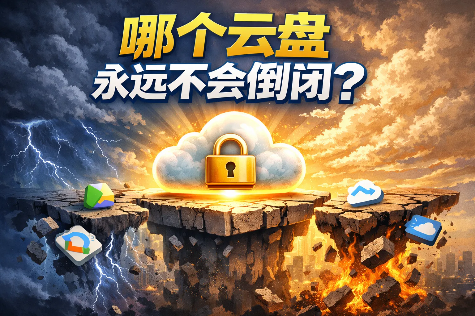 哪个云盘永远不会倒闭的