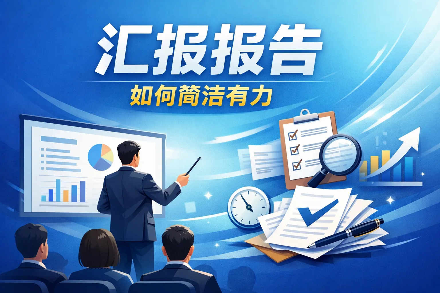 汇报报告如何简洁有力