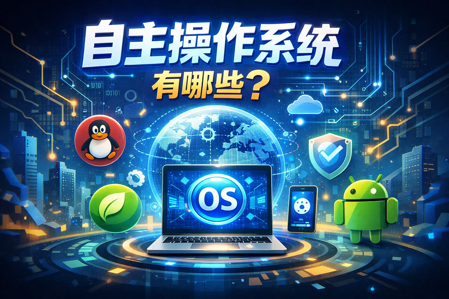 自主操作系统有哪些