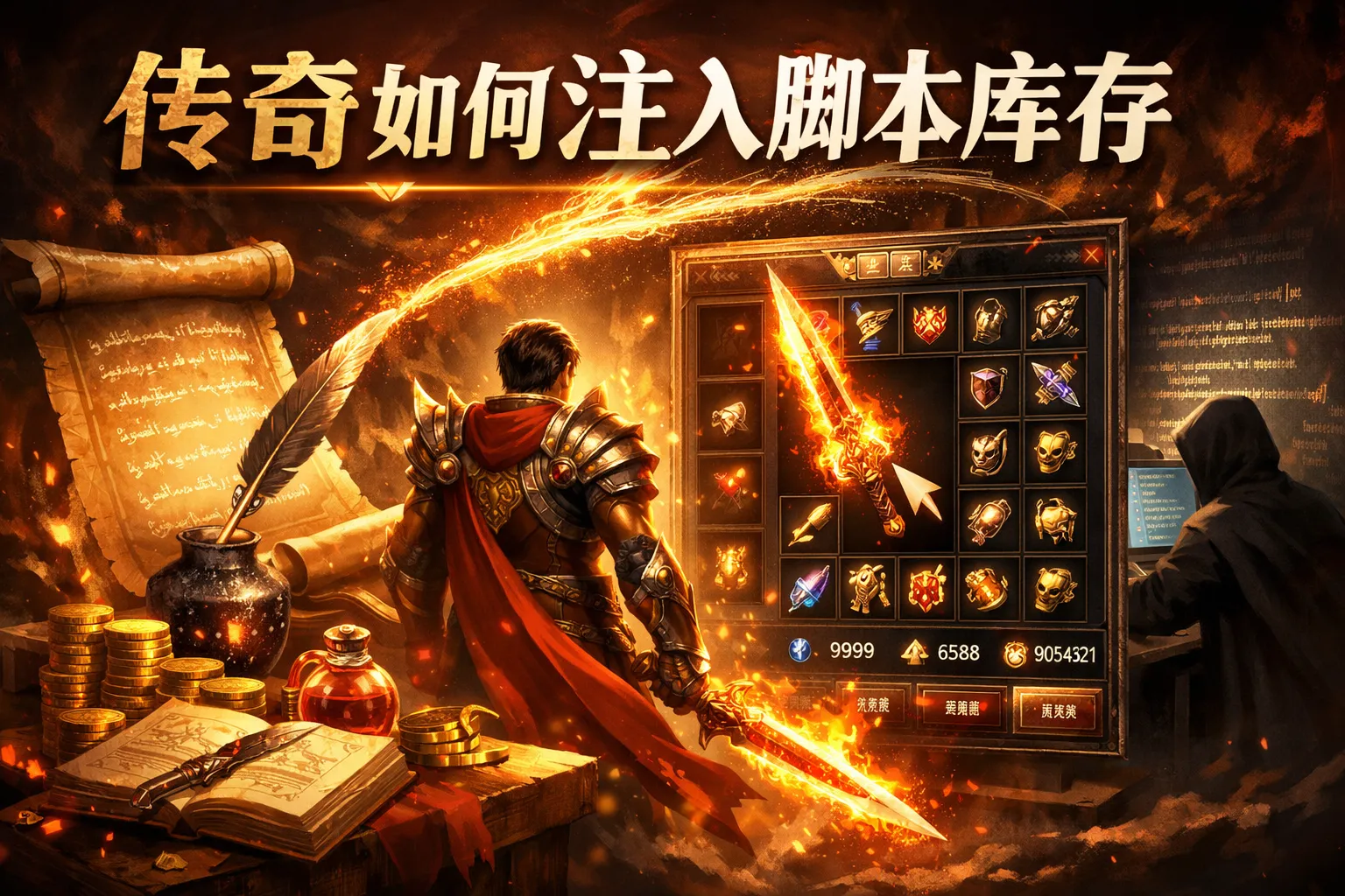 传奇如何注入脚本库存