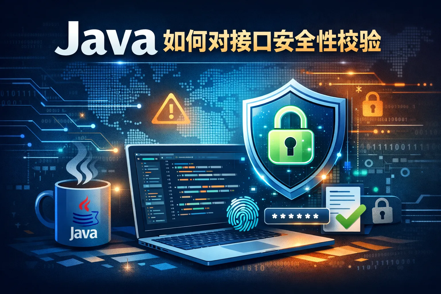 java如何对接口安全性校验