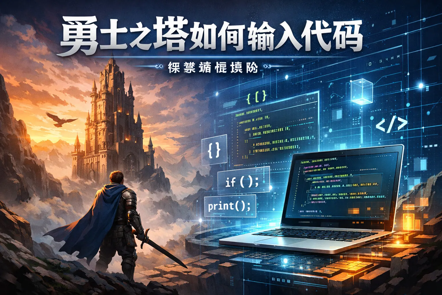 勇士之塔如何输入代码