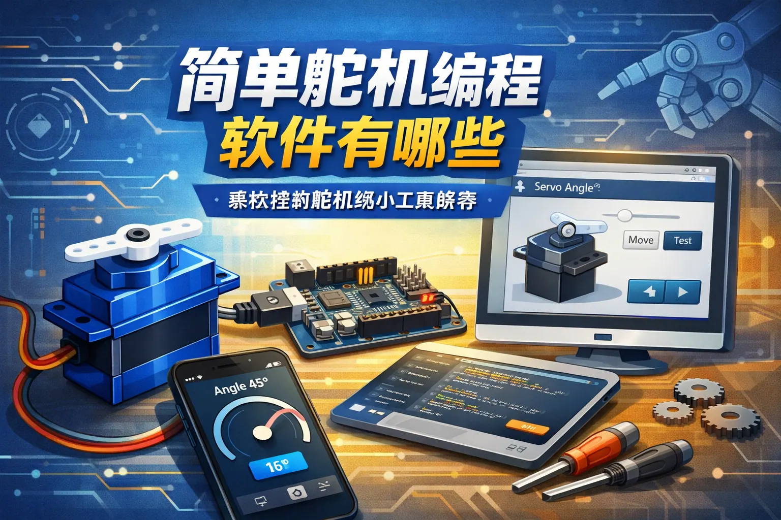 简单舵机编程软件有哪些