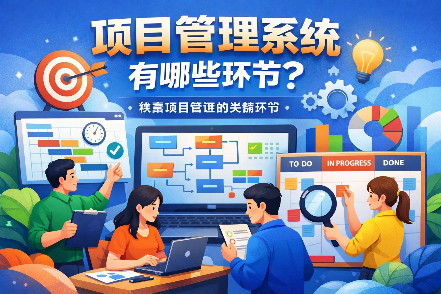 项目管理系统有哪些环节