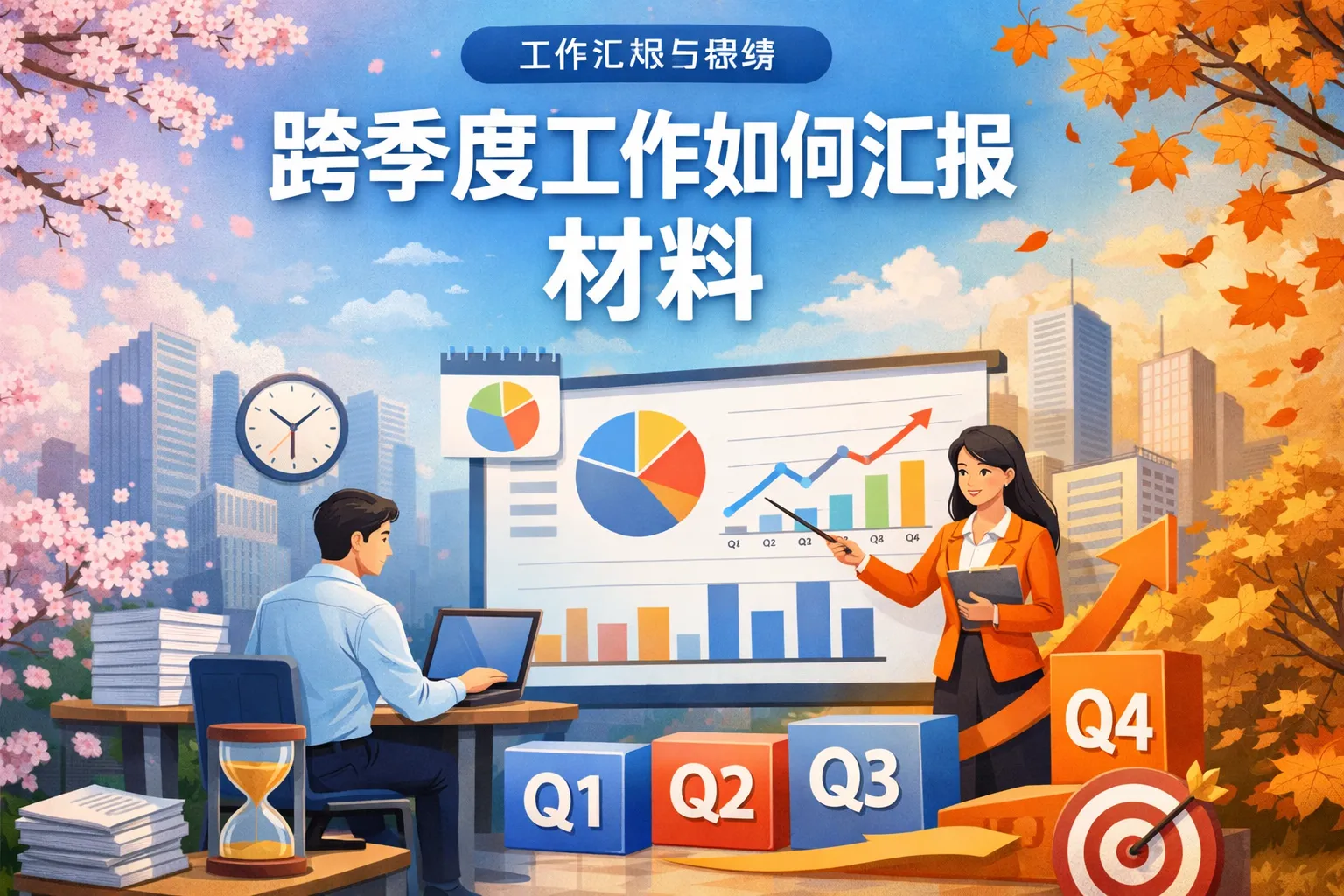 跨季度工作如何汇报材料