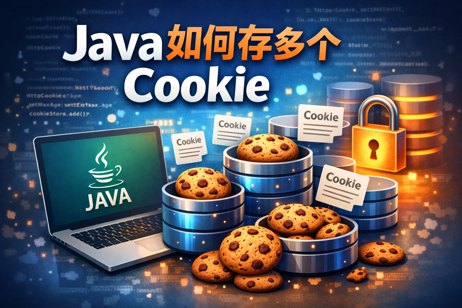 java如何存多个cookie