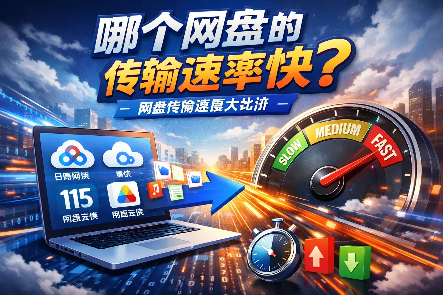哪个网盘的传输速率快