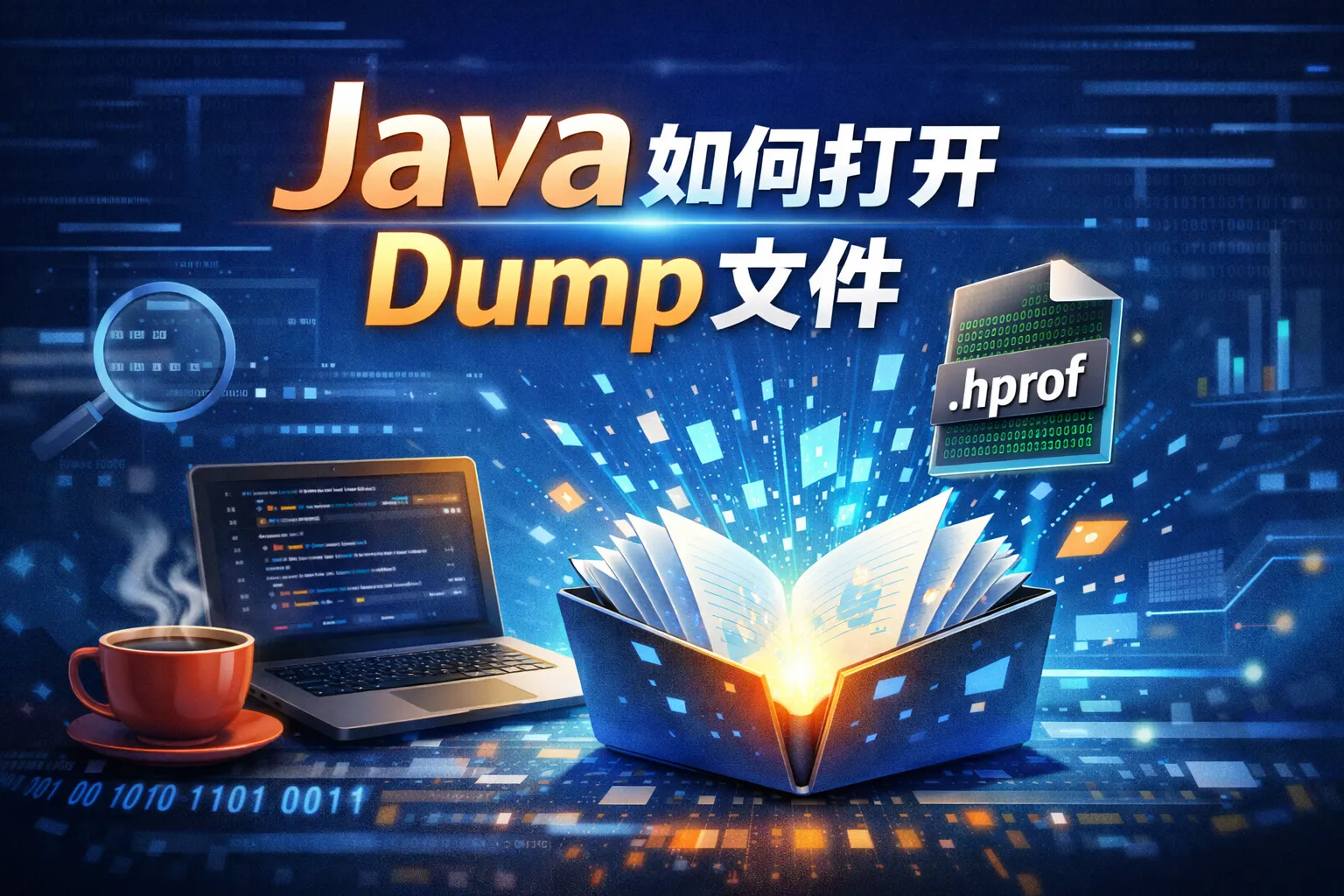 java如何打开dump文件