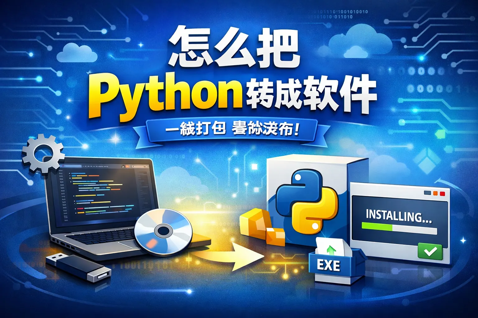 怎么把python转成软件