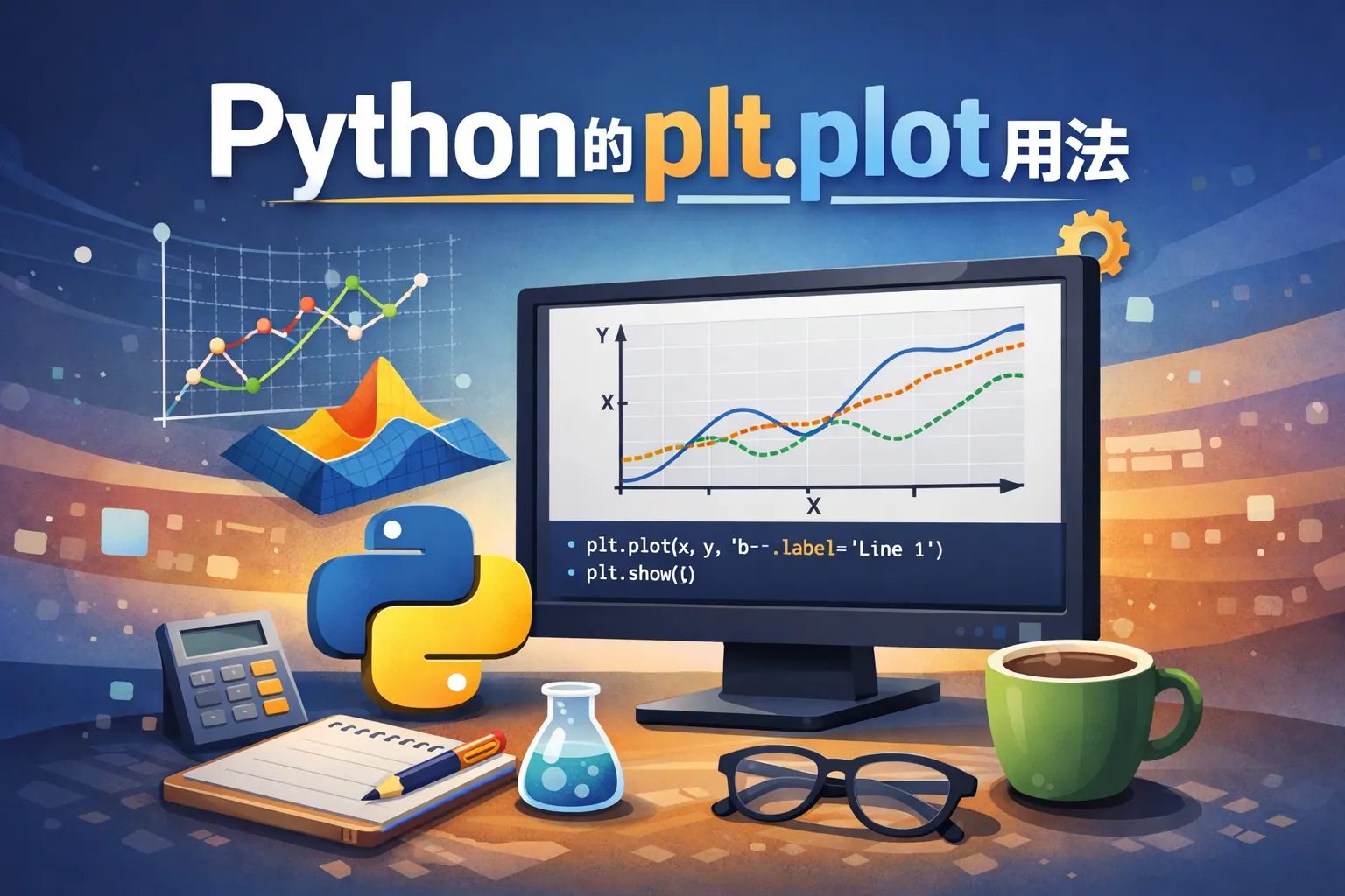 python的plt.plot用法