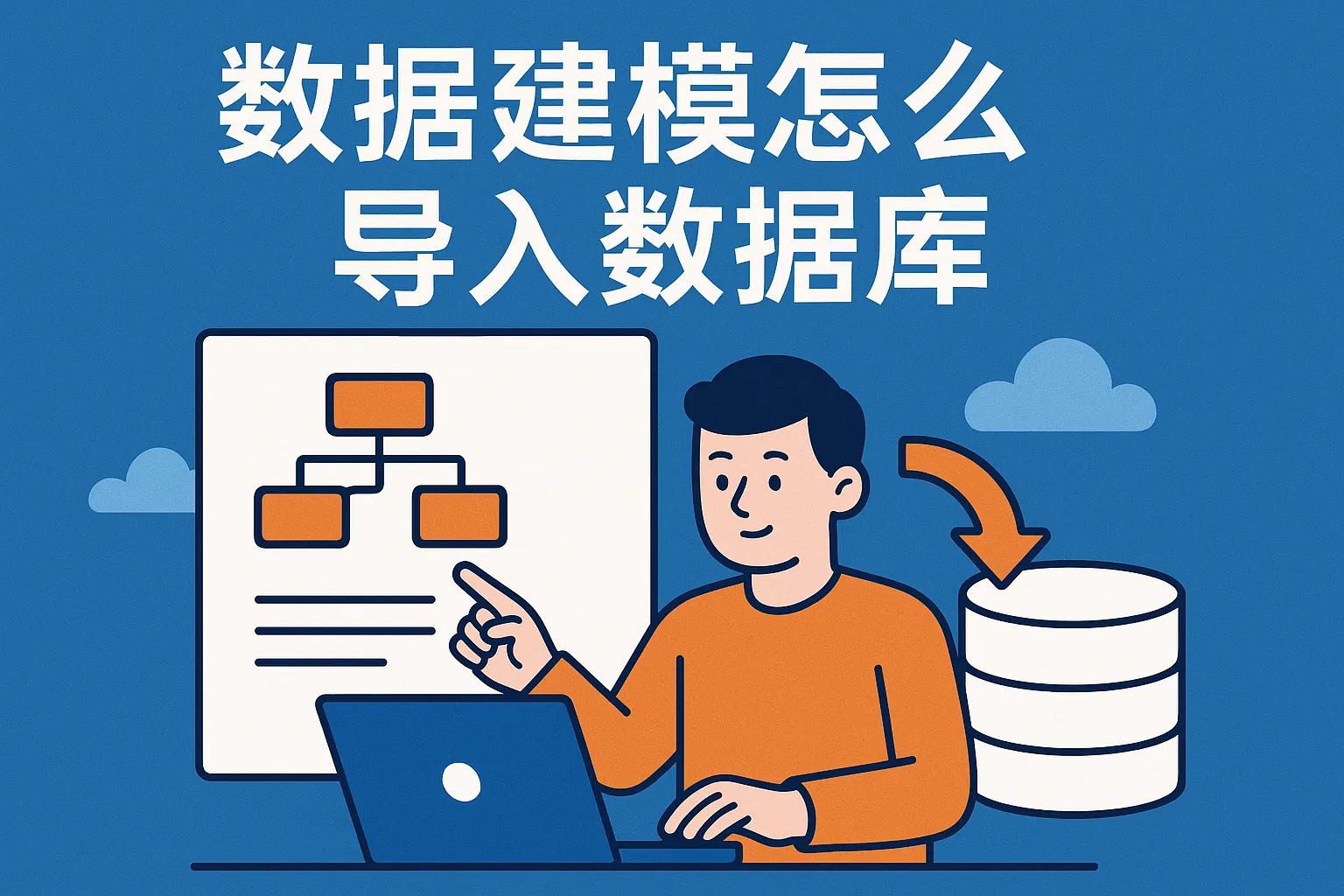 数据建模怎么导入数据库