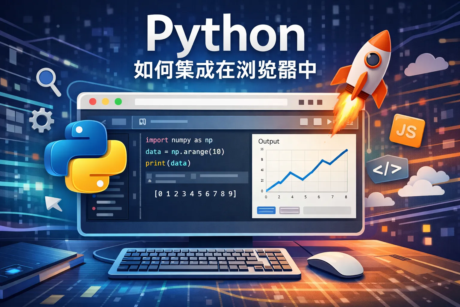 python如何集成在浏览器中