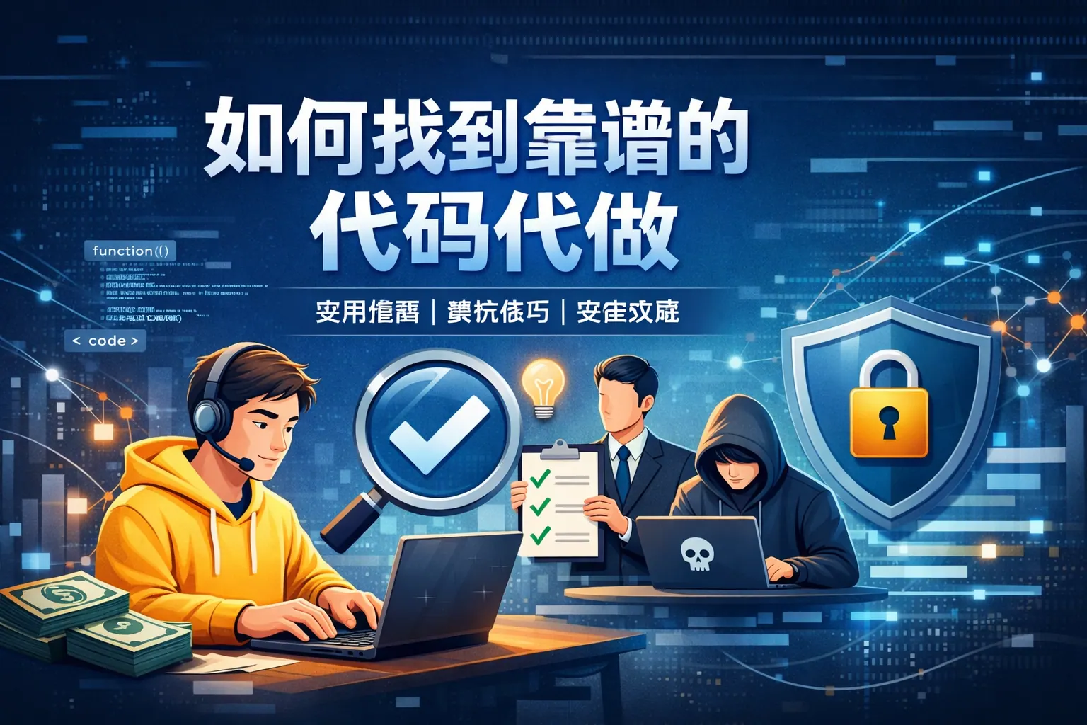 如何找到靠谱的代码代做