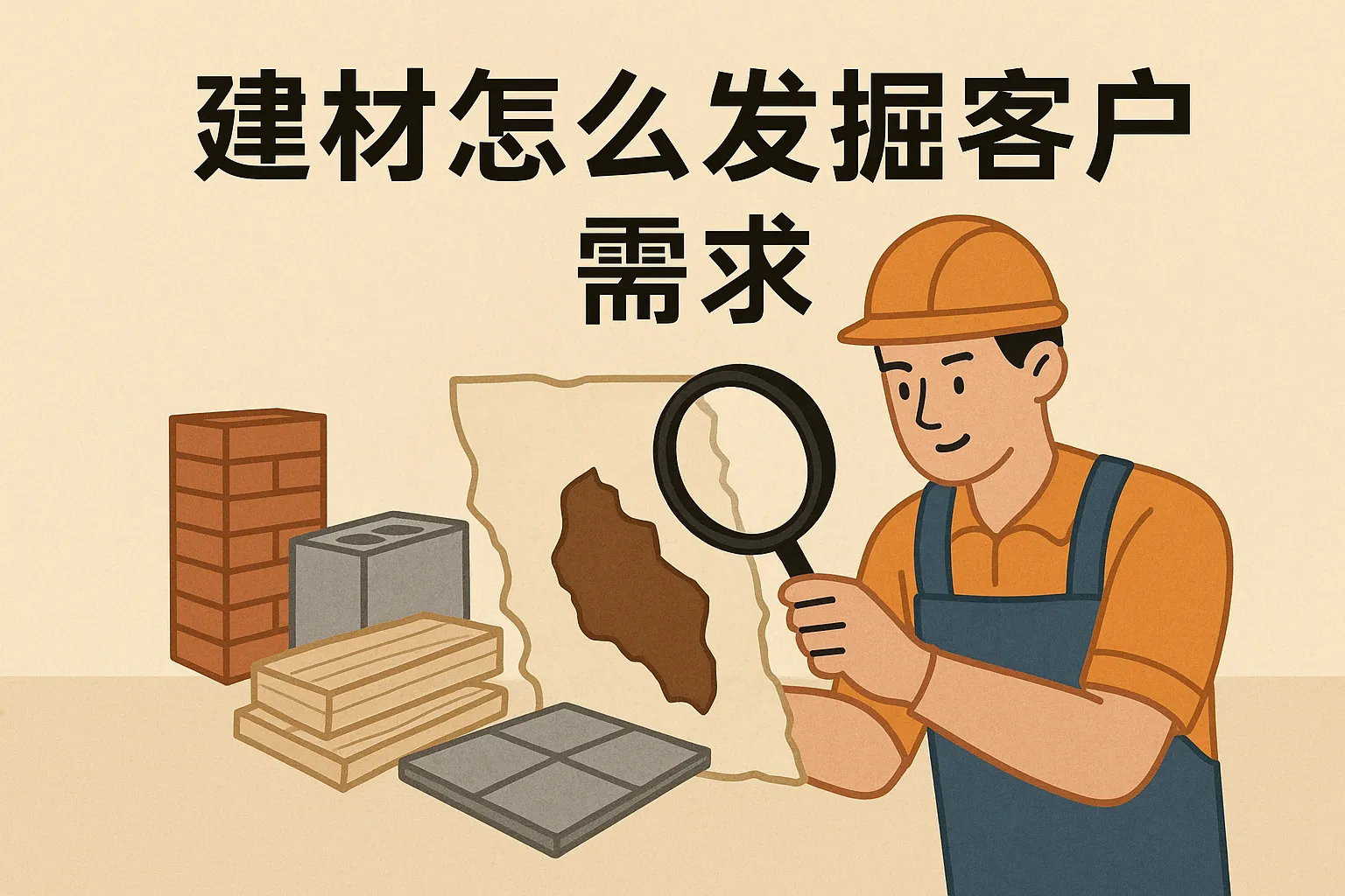 做建材怎么发掘客户需求