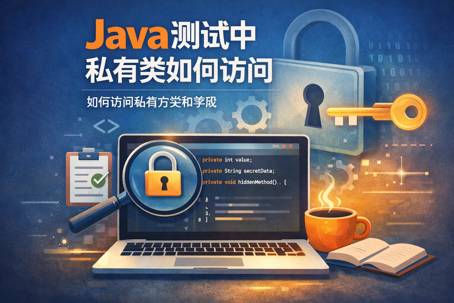 java测试中私有类如何访问